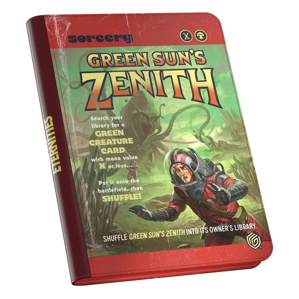 Ultimate Guard Zipfolio 18-Pocket Xenoskin (360 double-sleeved cards) Magic: The Gathering "Edge of Eternities" - Green Sun’s Zenith